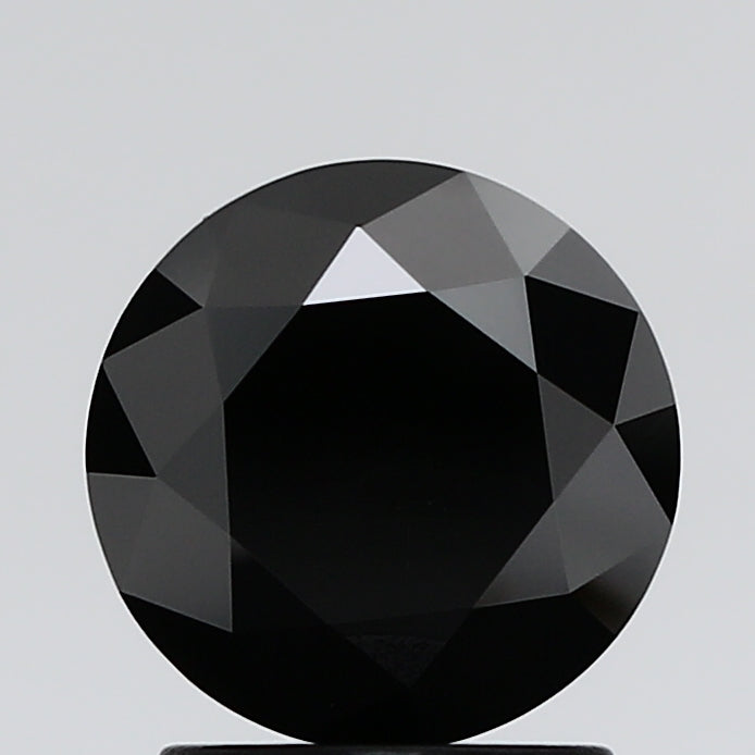 Round brilliant Cut Black color Diamond Not Sell
