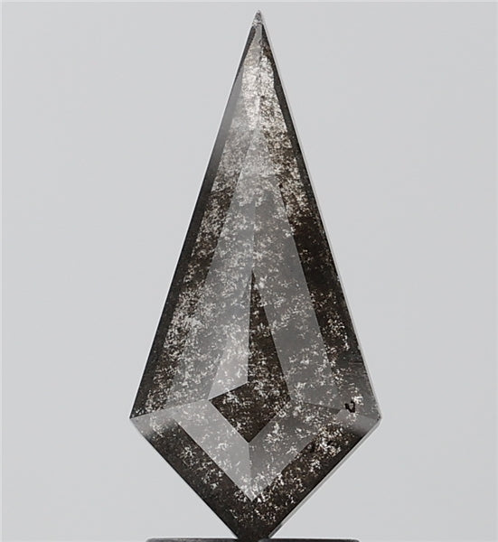 1.45 ct. Kite Stepcut Salt and pepper Lab Grown Diamond