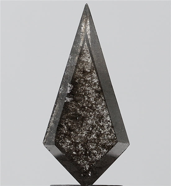 1.45 ct. Kite Stepcut Salt and pepper Lab Grown Diamond