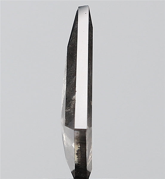 1.39 ct. kite Stepcut Salt and pepper Lab Grown Diamond