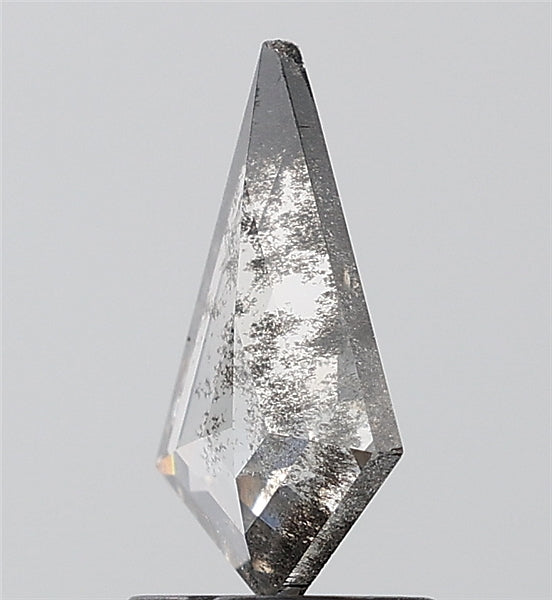 0.81 ct. Kite Stepcut Salt and pepper Lab Grown Diamond