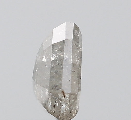 0.83 ct. Shield Stepcut Natural Salt and pepper Diamond