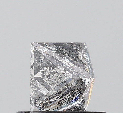 0.60 ct. Princess Cut Natural Salt and pepper Diamond