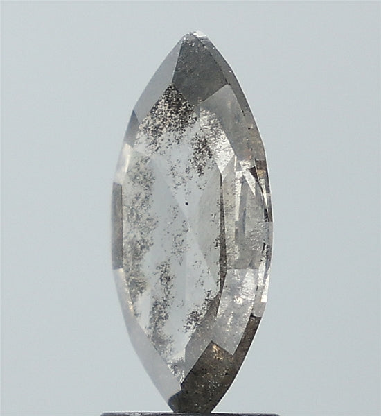 1.68 ct. Marquis Rosecut Salt and pepper Lab Grown Diamond