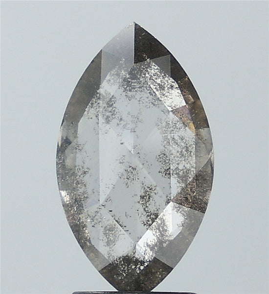 1.68 ct. Marquis Rosecut Salt and pepper Lab Grown Diamond