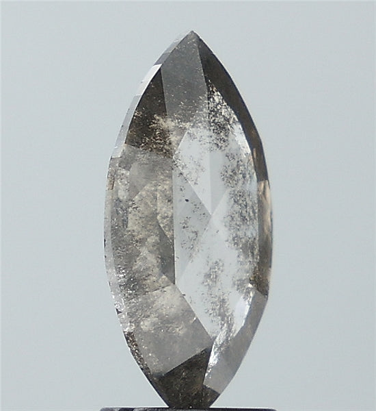 1.68 ct. Marquis Rosecut Salt and pepper Lab Grown Diamond