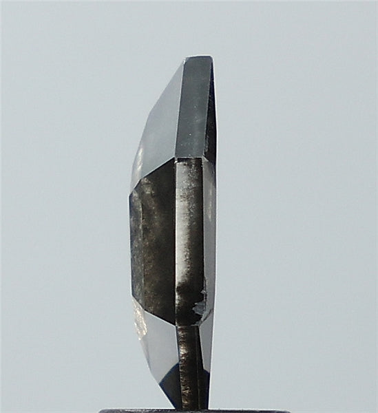 1.99 ct. Hexagon Stepcut Salt and pepper Lab Grown Diamond