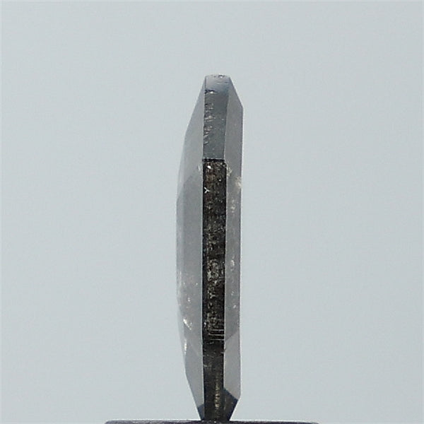 1.15 ct. Hexagon Stepcut Salt and pepper Lab Grown Diamond