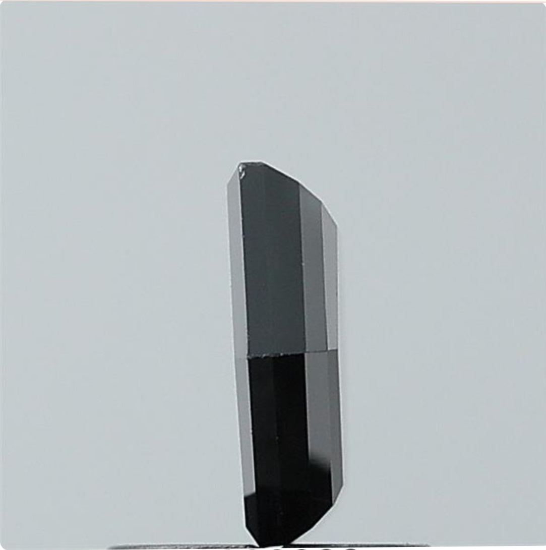 1.14 ct. Hexagon Rosecut Natural Salt and pepper pattern Diamond