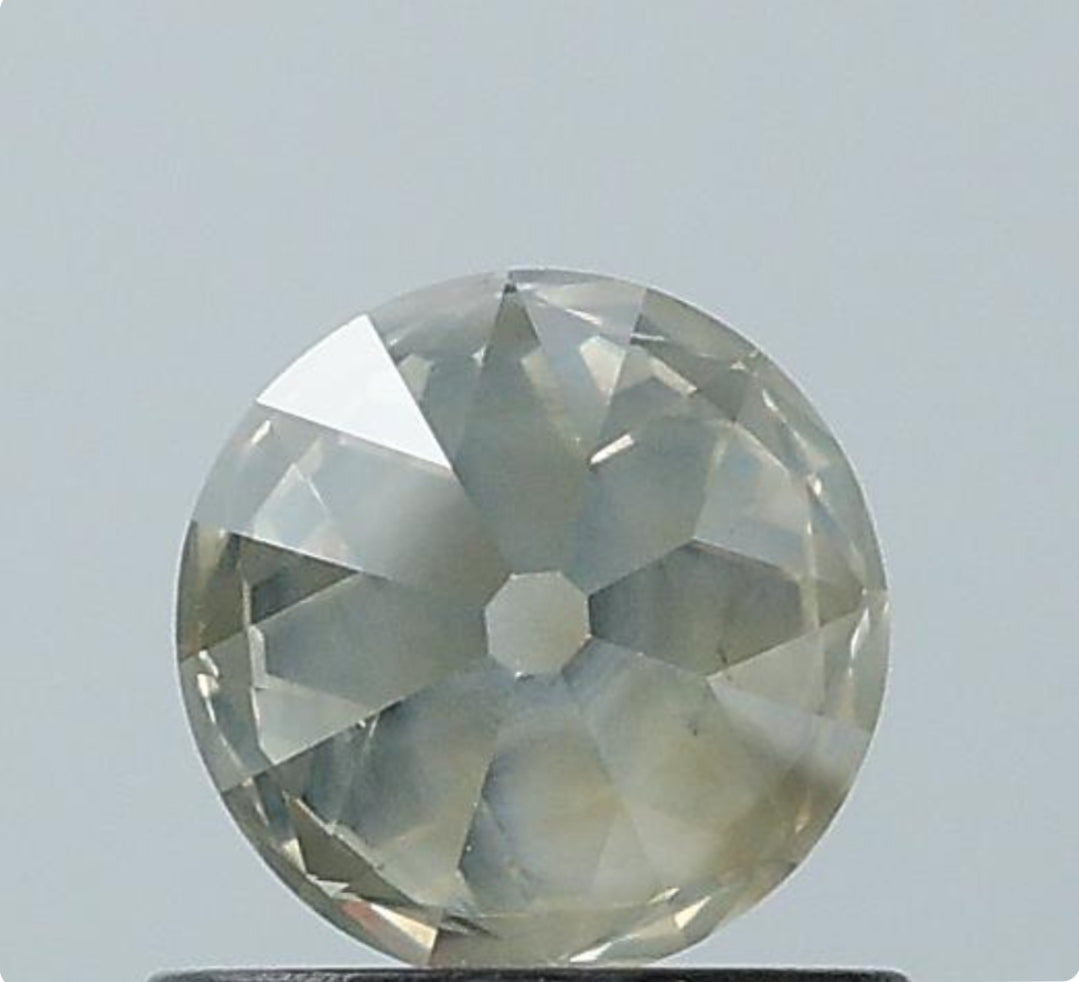 0.67 ct Old European Cut Natural Fancy Colour Diamond