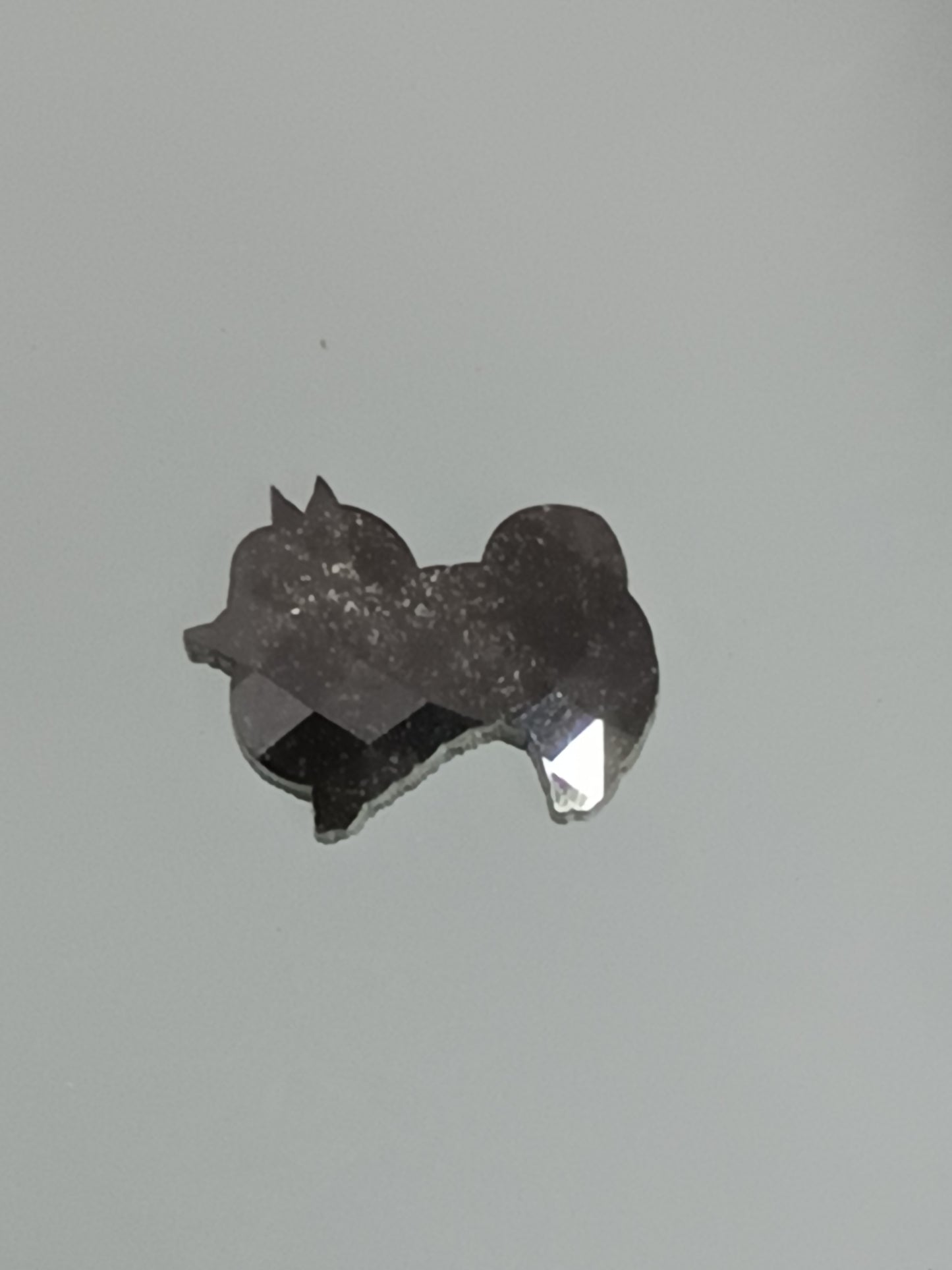 1-4.44 ct. Dog Rosecut Salt and pepper Lab Grown Diamond