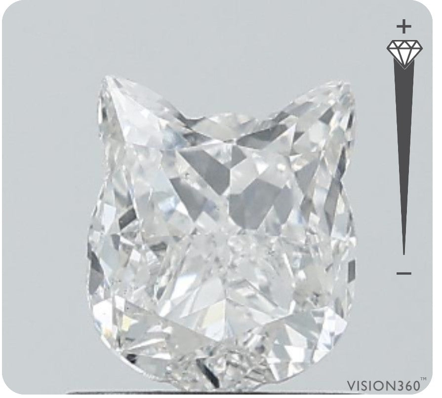 0.92 ct. Cat had cut. Lab Grown Diamond
