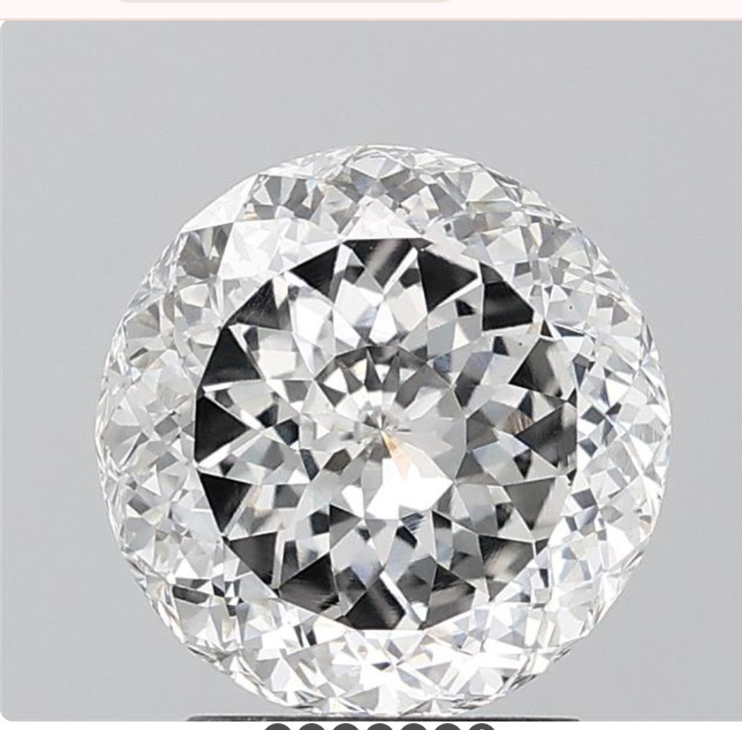 2.83 ct. Portuguese Cut Lab Grown Diamond