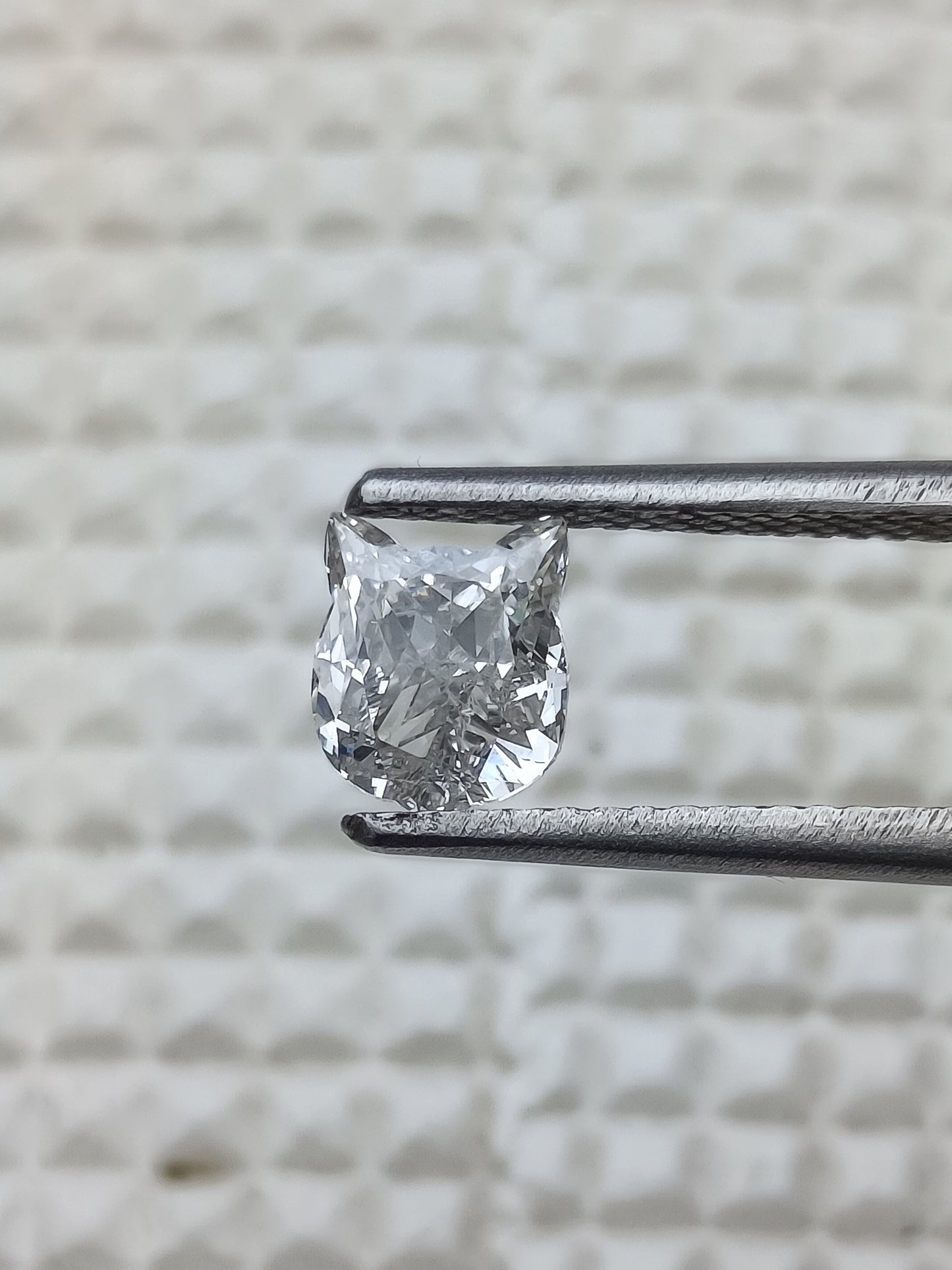 0.92 ct. Cat had cut.       Lab Grown Diamond