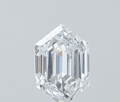 0.46 Ct. Hexagon Shape Step Cut Lab Grown Diamond