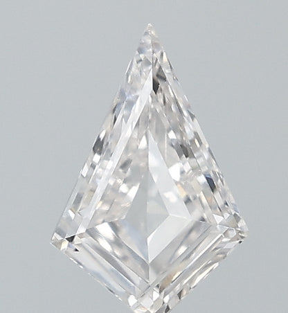 0.65 ct Kite Shape Stepcut Whait Lab Grown Diamond