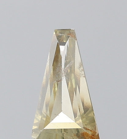 0.64 ct.Tapered Baguette Cut Natural Fancy Colour Diamond