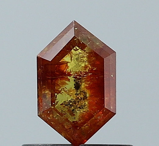 0.76 ct. Hexagon Stepcut Natural Red Colour Diamond