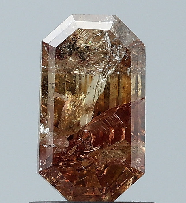 1.06 ct. Emrald Stepcut Natural Fancy Brown Colour Diamond