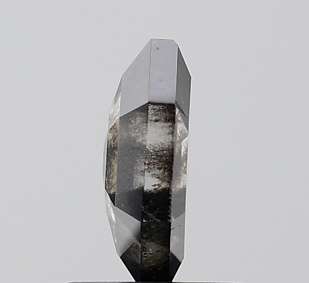 1.15 ct. Hexagon Stepcut Salt and pepper Lab Grown Diamond