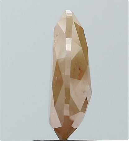 3.01 ct. Pear Rose Cut Natural Rustic Diamond