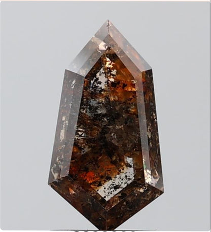 1.81 ct. Shield Stepcut Natural Brown Colour Diamond