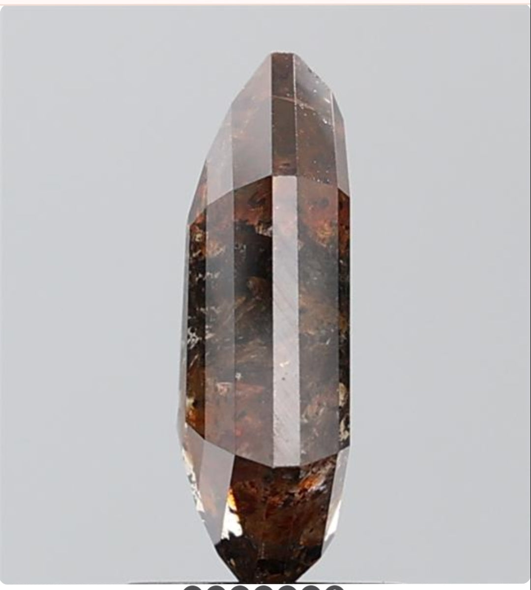 1.81 ct. Shield Stepcut Natural Brown Colour Diamond