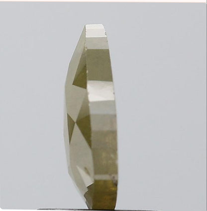 1.46 ct. Trillion Rose Cut Natural Green Colour Rustic Diamond