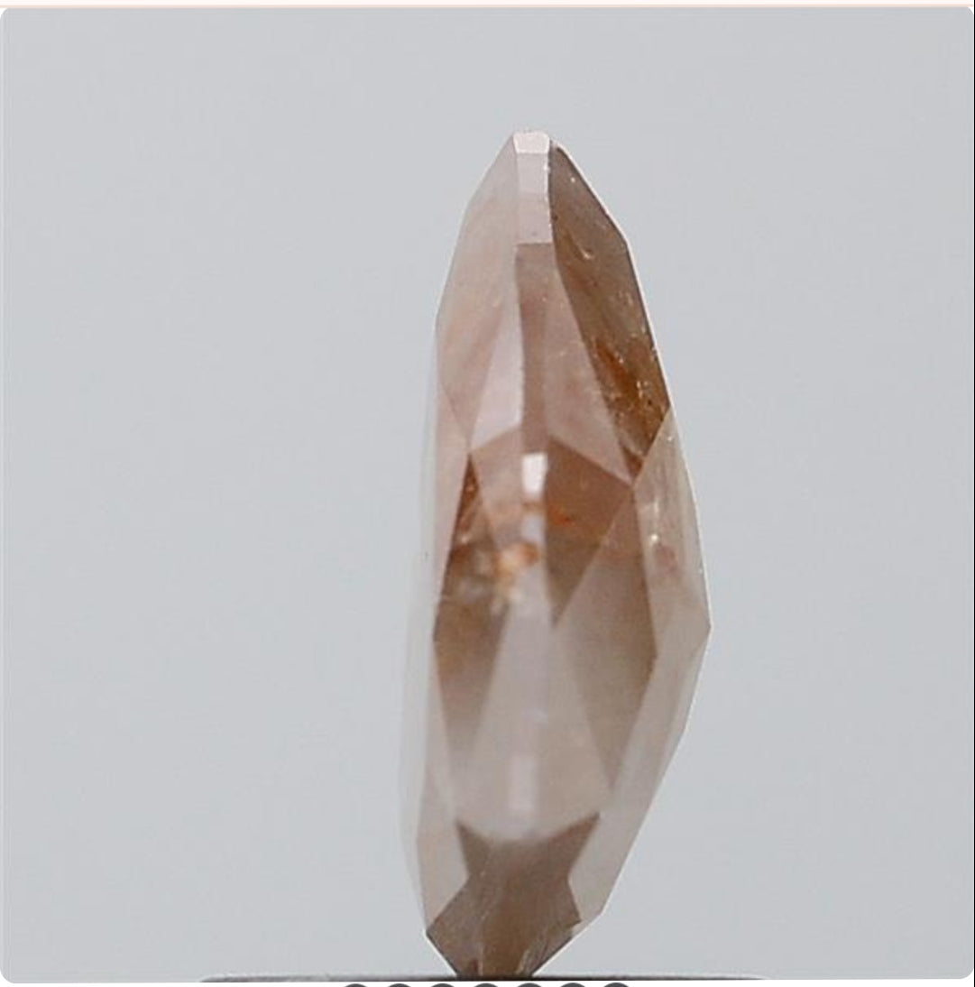 1.74 ct. Trillion Rose Cut Natural Red Colour Rustic Diamond