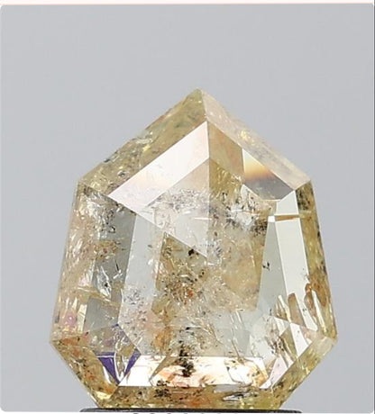 1.65 ct. Shield Stepcut Natural Fancy Yellow Colour Diamond