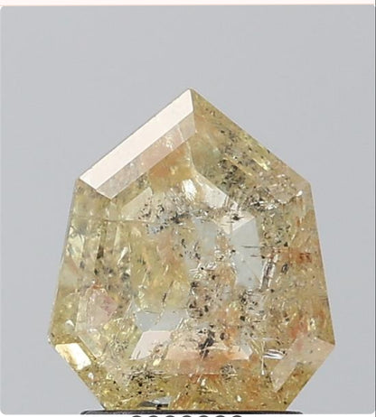 1.65 ct. Shield Stepcut Natural Fancy Yellow Colour Diamond