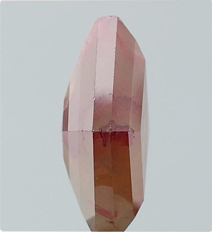 1.46 ct. Lozenge Stepcut Natural Red Colour Rustic Diamond