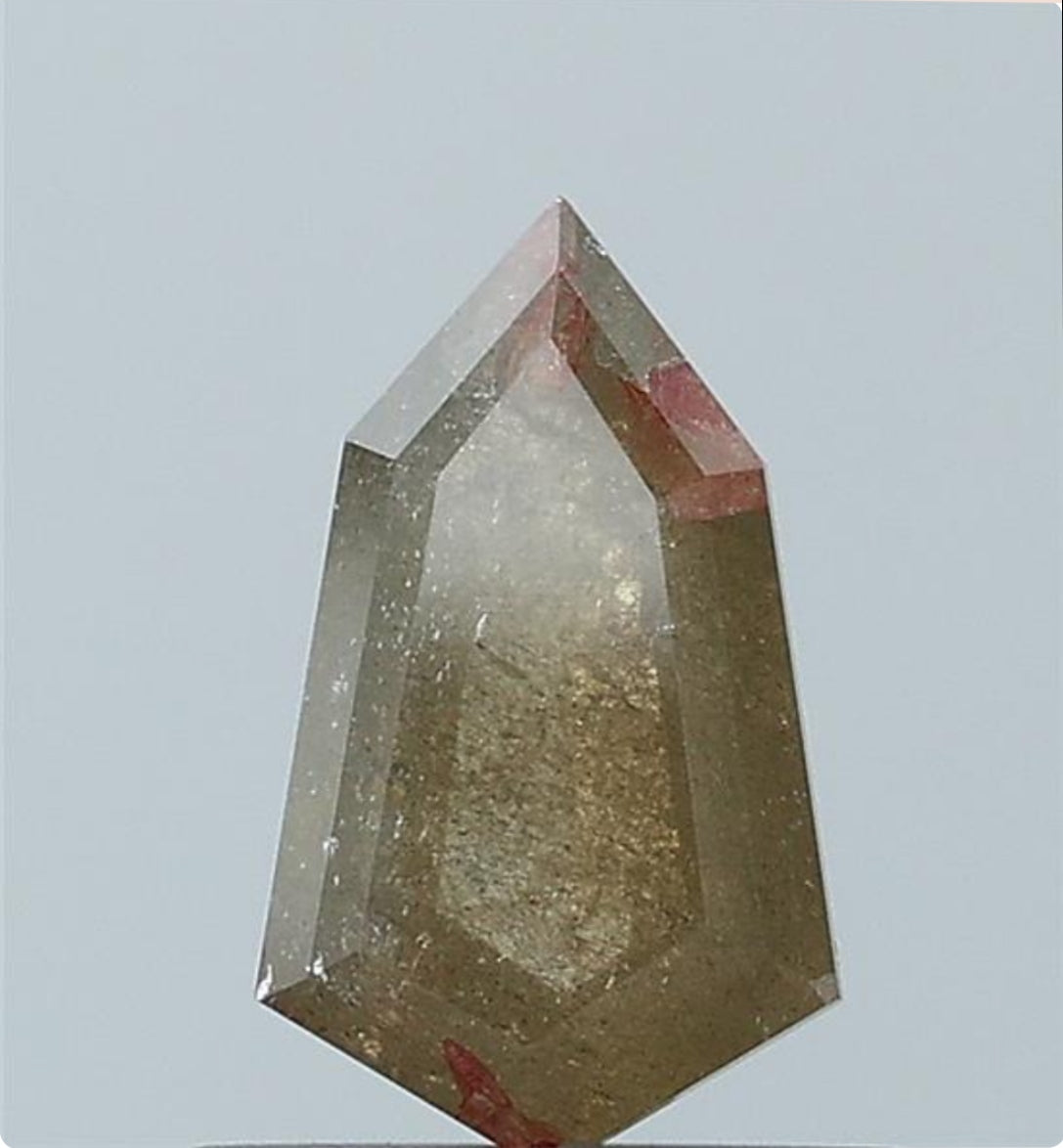 0.72 ct. Shield Stepcut Natural Rustic Diamond