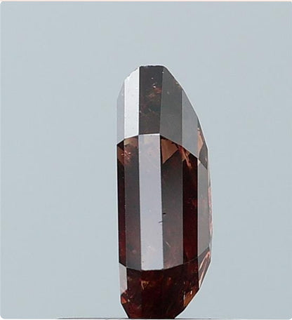 0.75 ct. Shield Stepcut Natural Fancy Brown Colour Diamond