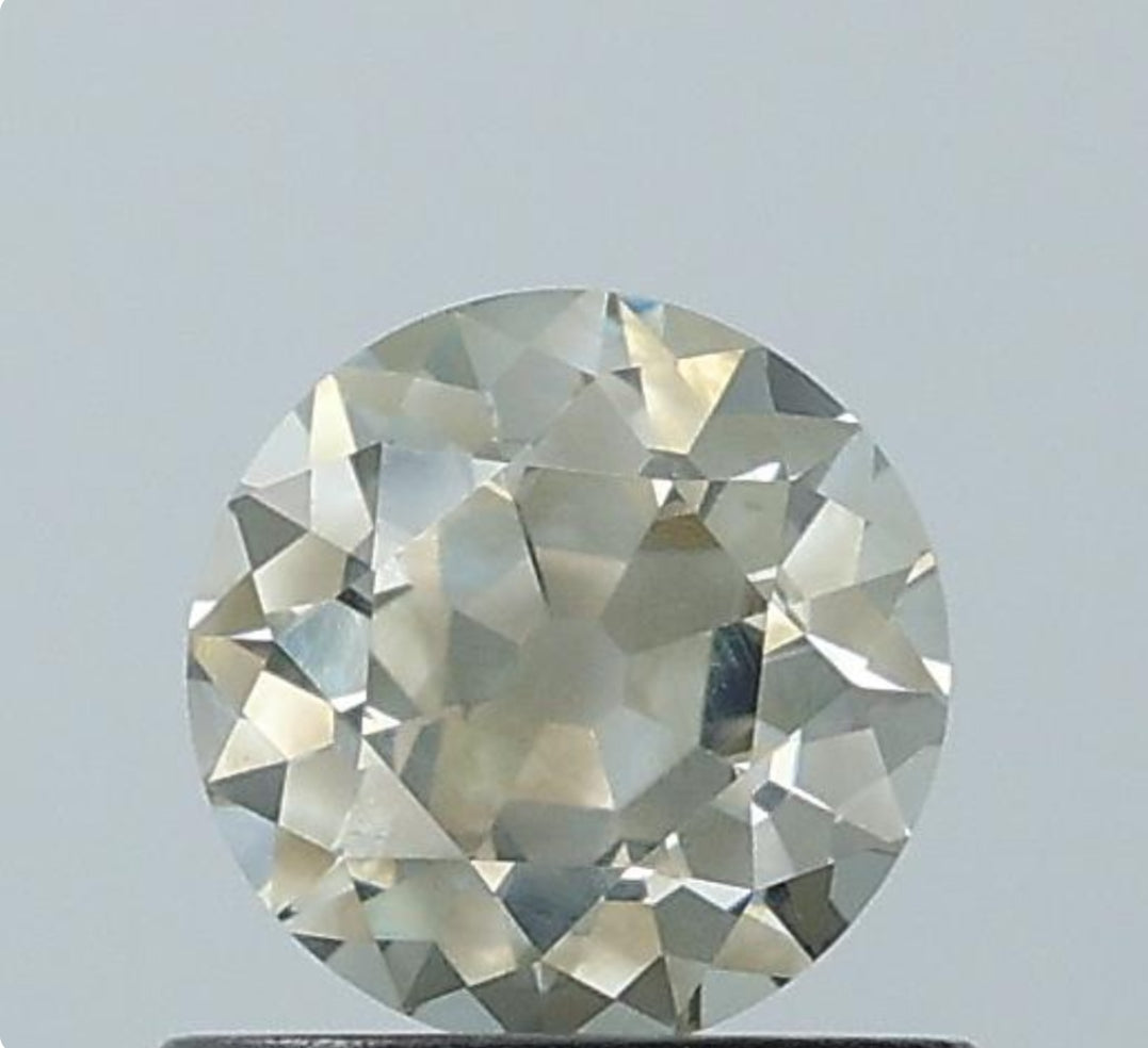 0.67 ct Old European Cut Natural Fancy Colour Diamond