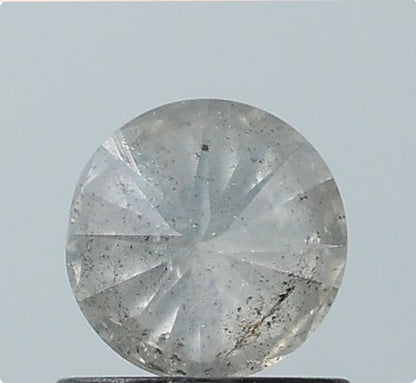 0.72 ct. Round Brilliant Cut Natural Salt and pepper Diamond