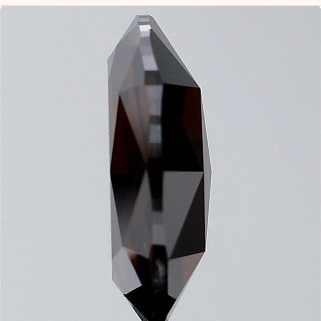 2.14 ct. Oval Rosecut Brown Colour Lab Grown Diamond