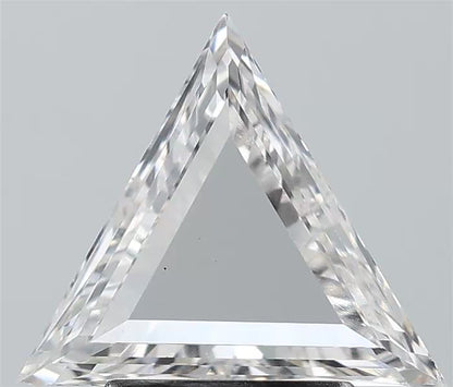 1.24 ct.  Triangle Shape Portrait Cut White Lab Grown Diamond